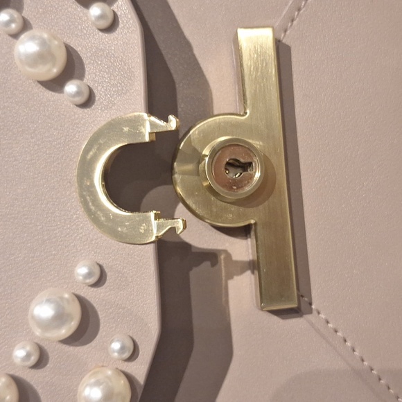 Zac Zac Posen Amelia Mini Satchelbwith Faux Pearl - Picture 10 of 10